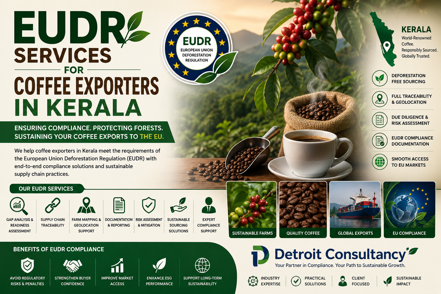 EUDR Services for Coffee Exporters in Kerala